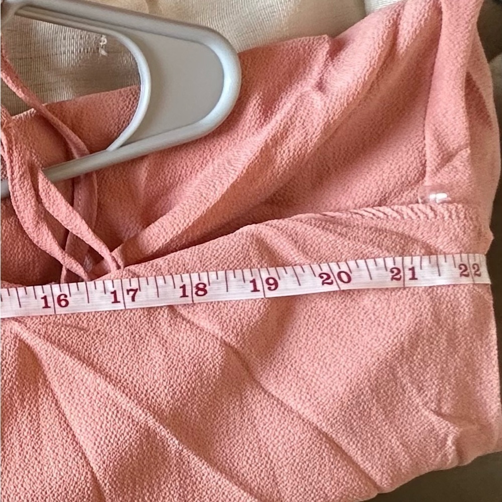 NWT Zenobia Pink Tank Top. Size 3xl. Adjustable straps - Picture 4 of 9